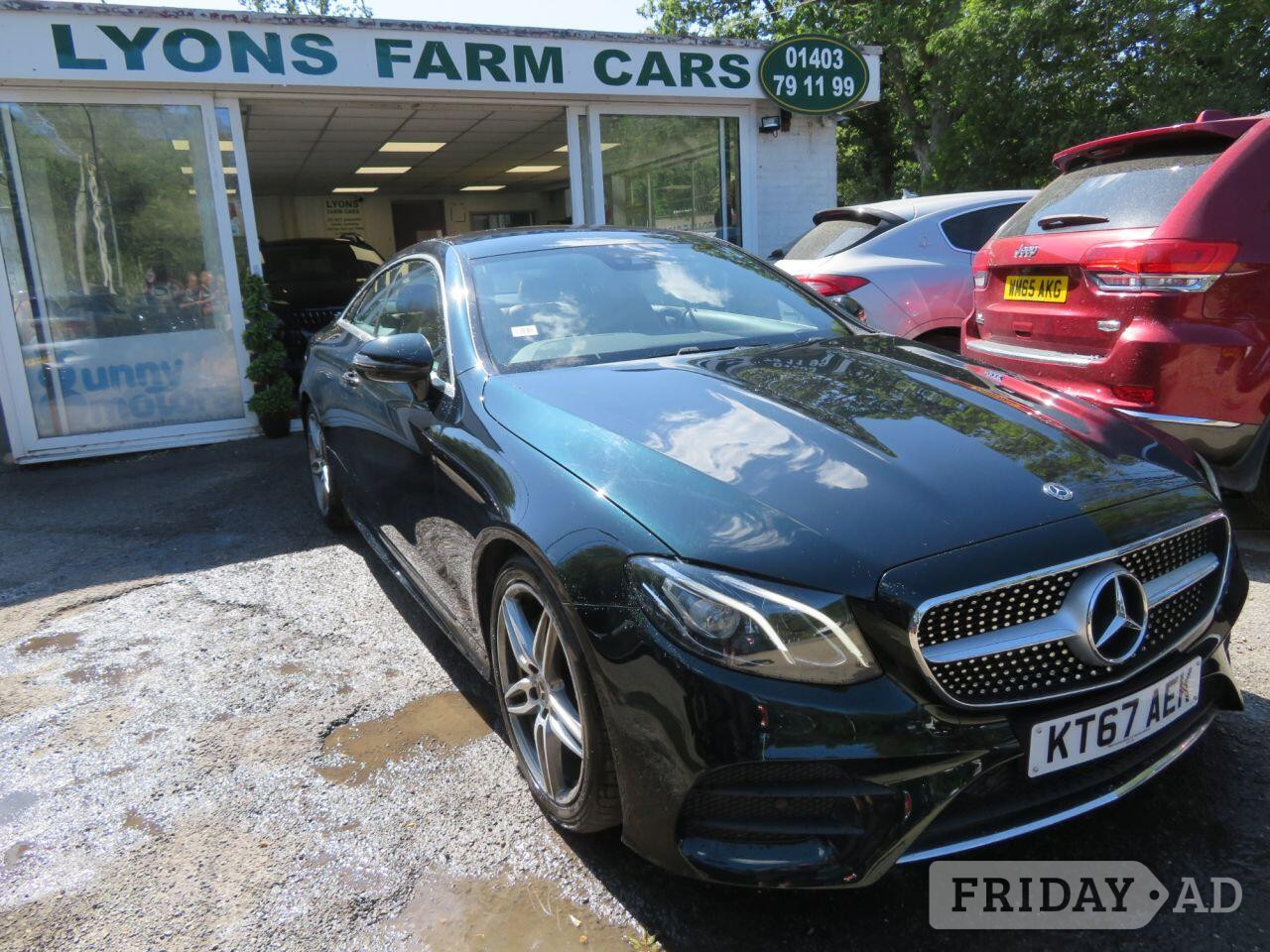2018 Mercedes-Benz E CLASS 2.0 E220d AMG Line Coupe 2dr Diesel G-Tronic+ Euro 6 (s/s) (194 ps) Automatic AMG BODYSTYLING + HEATED SEATS in Horsham