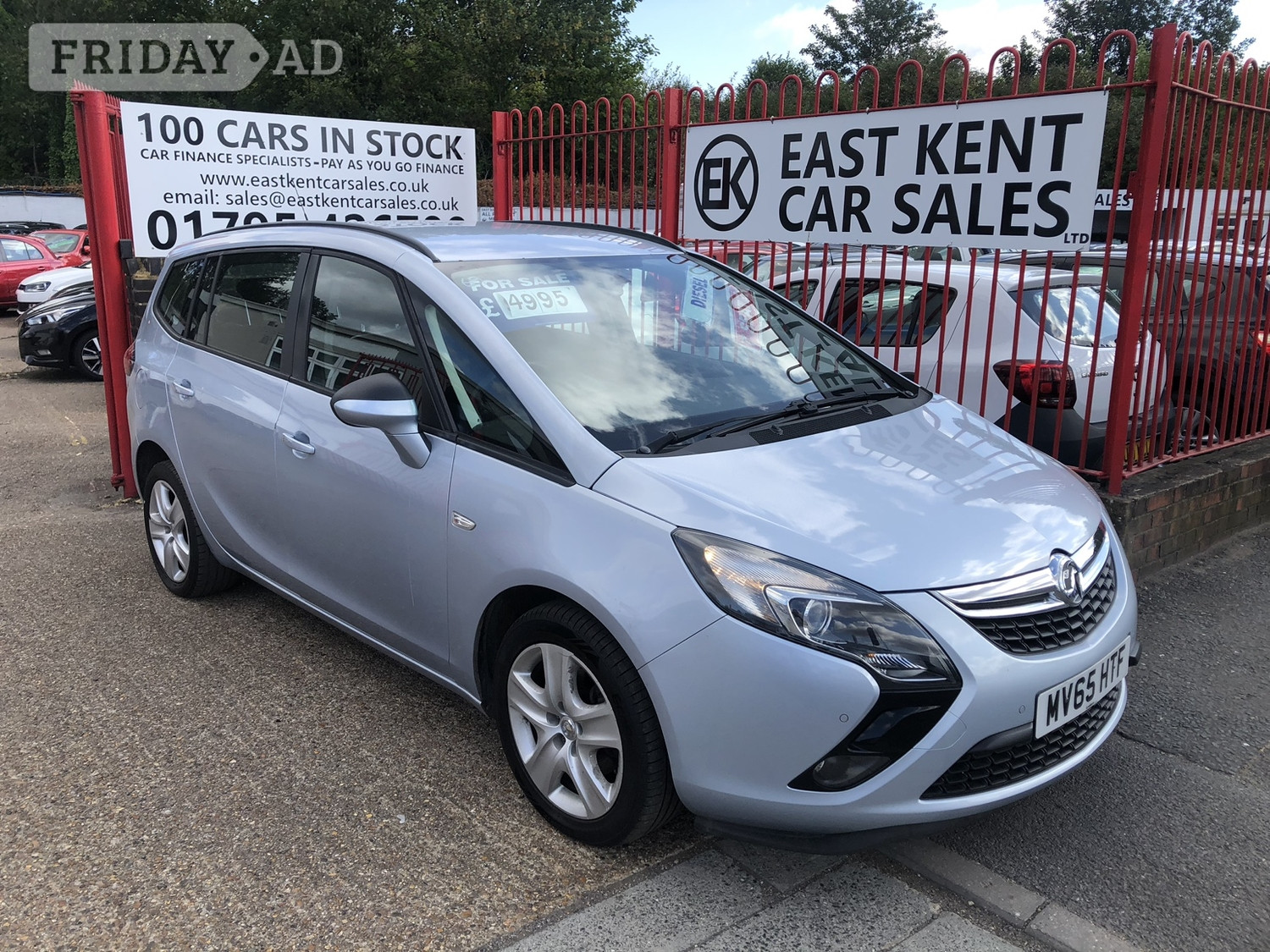 Vauxhall Zafira 2015 in Sittingbourne