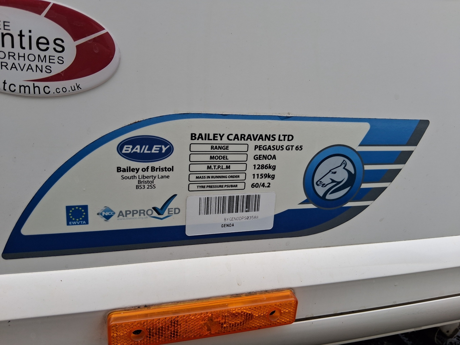 Bailey Pegasus GT 65 Genoa 2013 - Motorhomes & Caravans