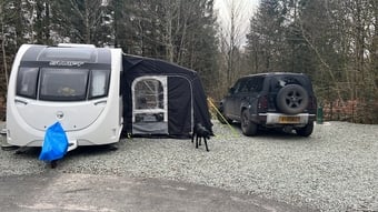 Kampa Dometic Rally Air Pro 390S Caravan Inflatable Awning