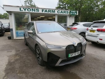 2022 BMW IX 40 76.6kWh M Sport Edition SUV 5dr Electric Automatic xDrive (326 ps) Four Wheel Drive SKY ROOF + HARMAN KARDON SOUND