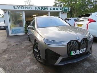 2022 BMW IX 40 76.6kWh M Sport Edition SUV 5dr Electric Automatic xDrive (326 ps) Four Wheel Drive SKY ROOF + HARMAN KARDON SOUND