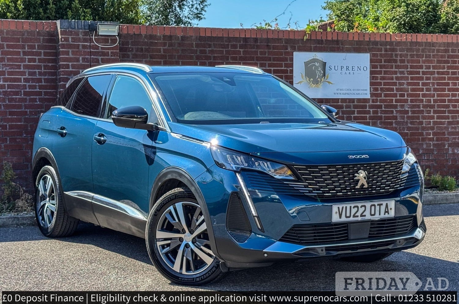 Peugeot 3008 2022 in Ashford