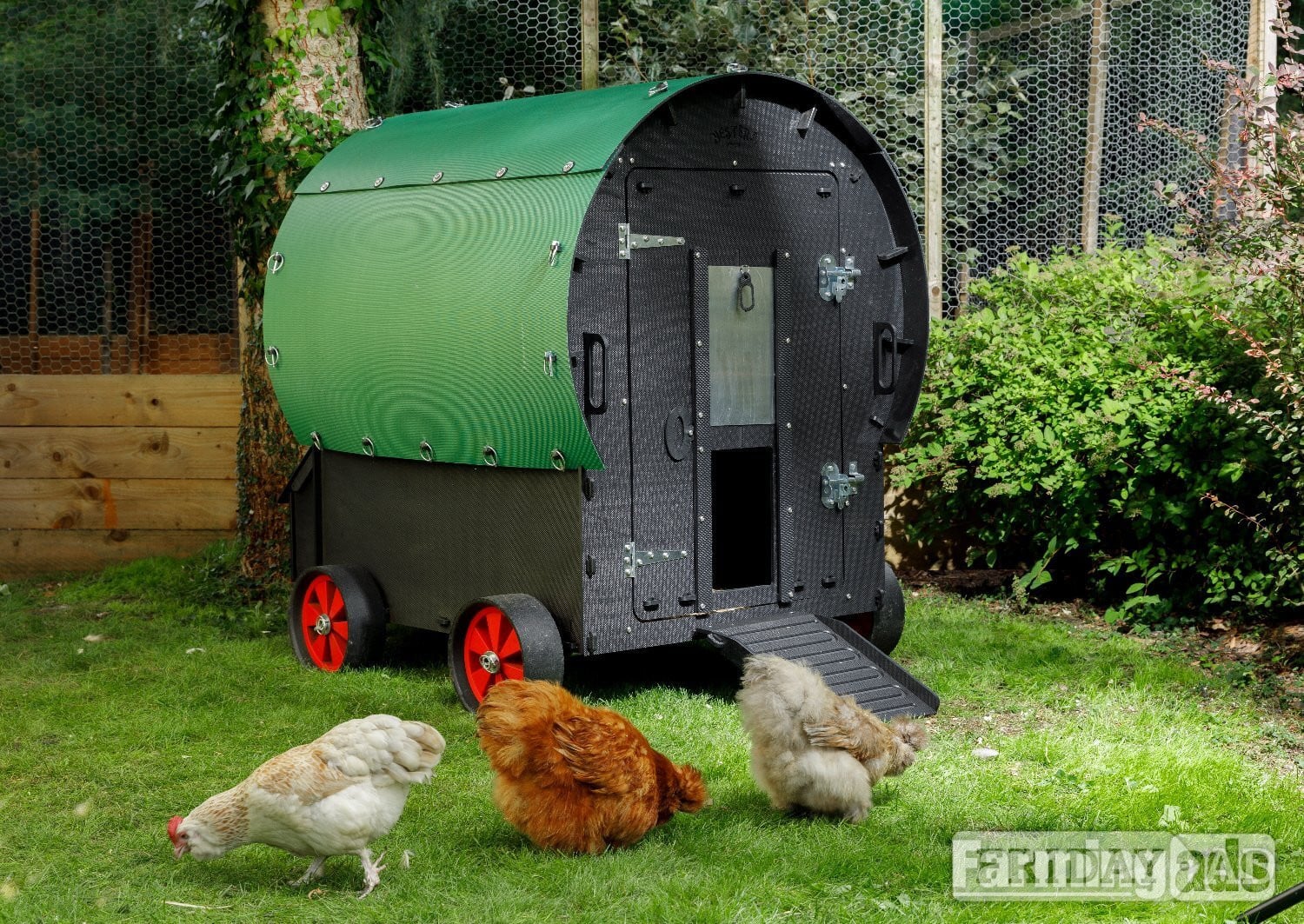 Chicken coops Nestera 100% recycled plastic - 