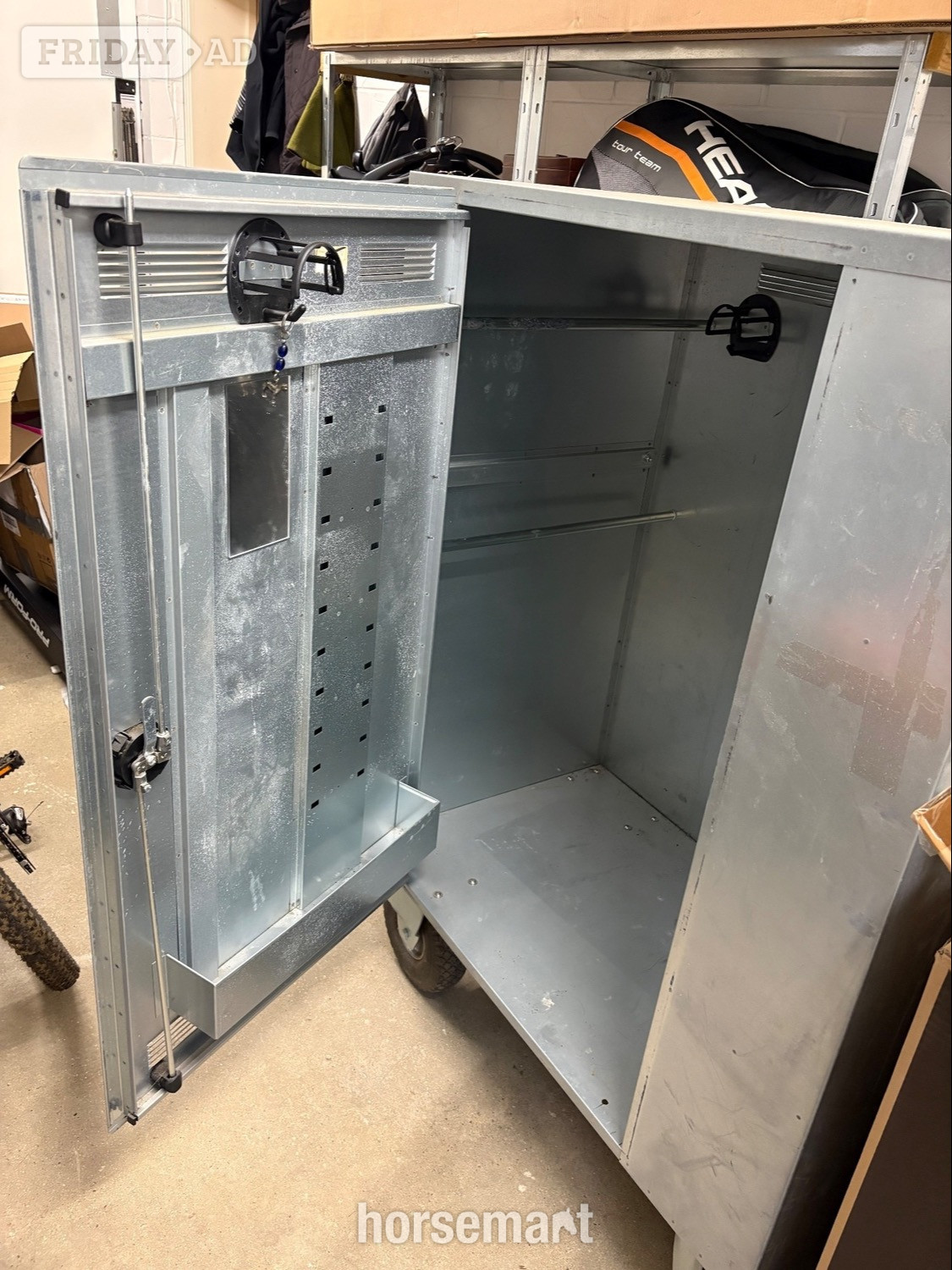 Large Mobile Tack Locker