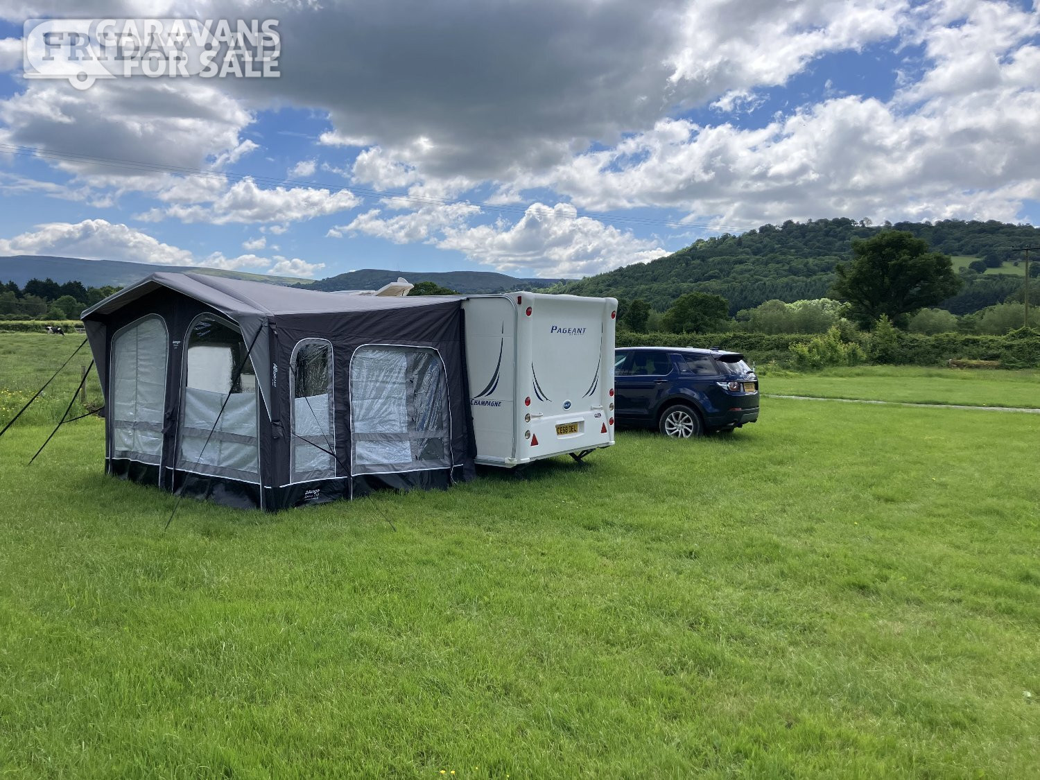Vango Riviera 330 Elements Proshield awning in Ogmore-by-Sea