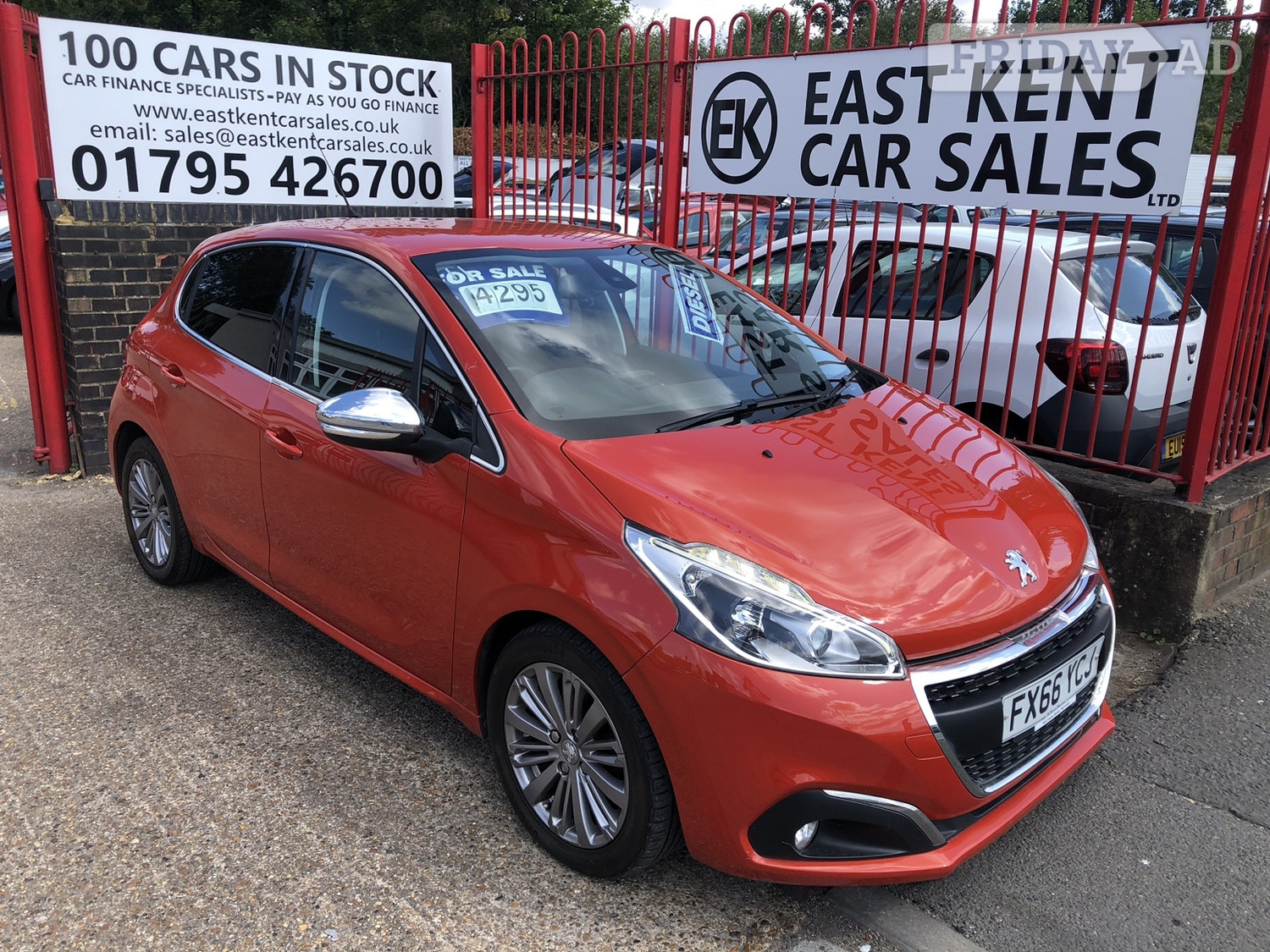 Peugeot 208 2017 in Sittingbourne