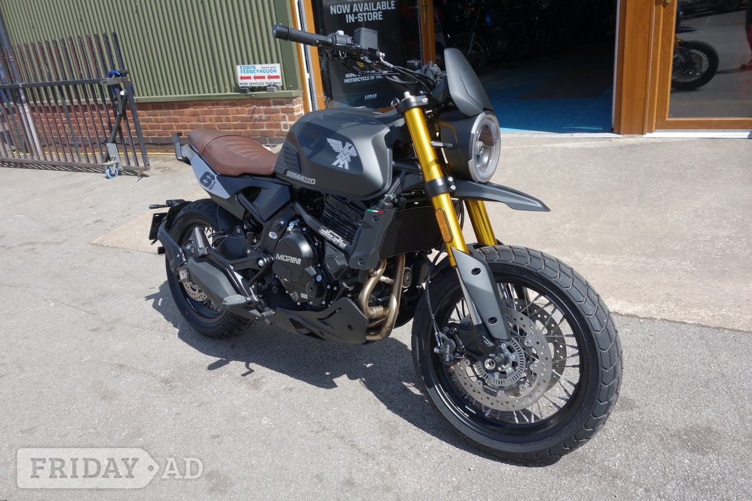 Moto Morini Seiemmezzo 2026 in Rugeley