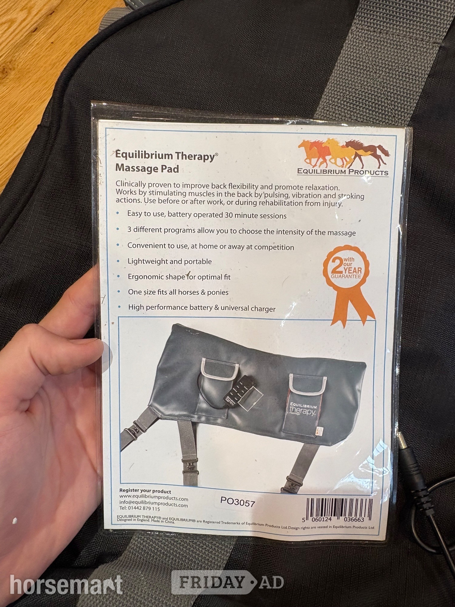 Equilibrium Therapy Massage Pad – With Battery &amp; Bag in Richmond upon Thames