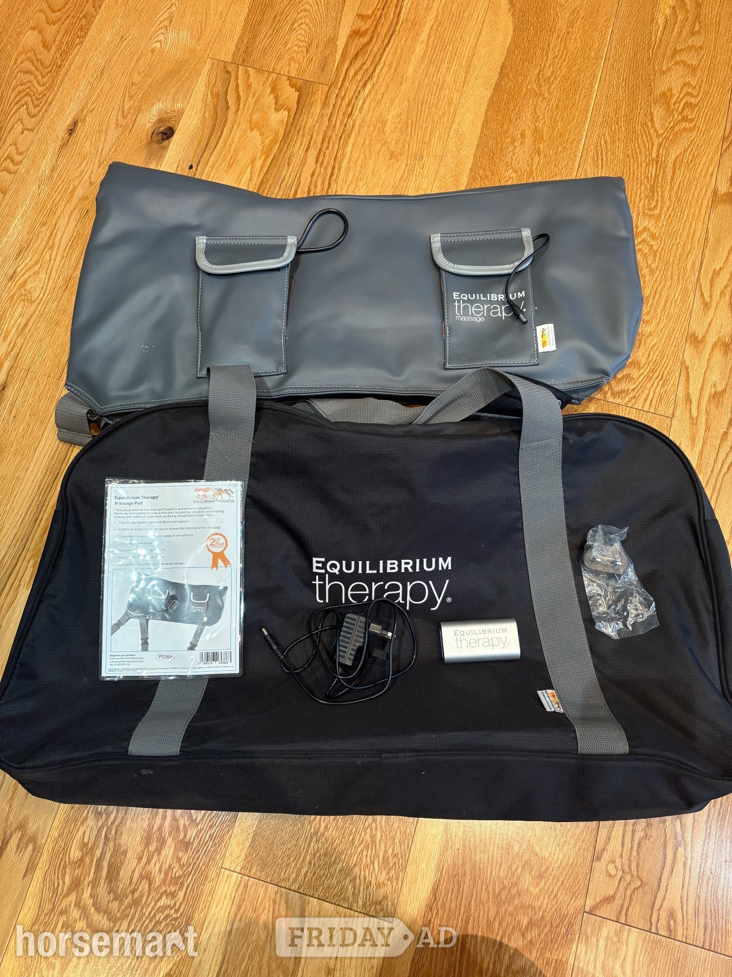 Equilibrium Therapy Massage Pad – With Battery &amp; Bag