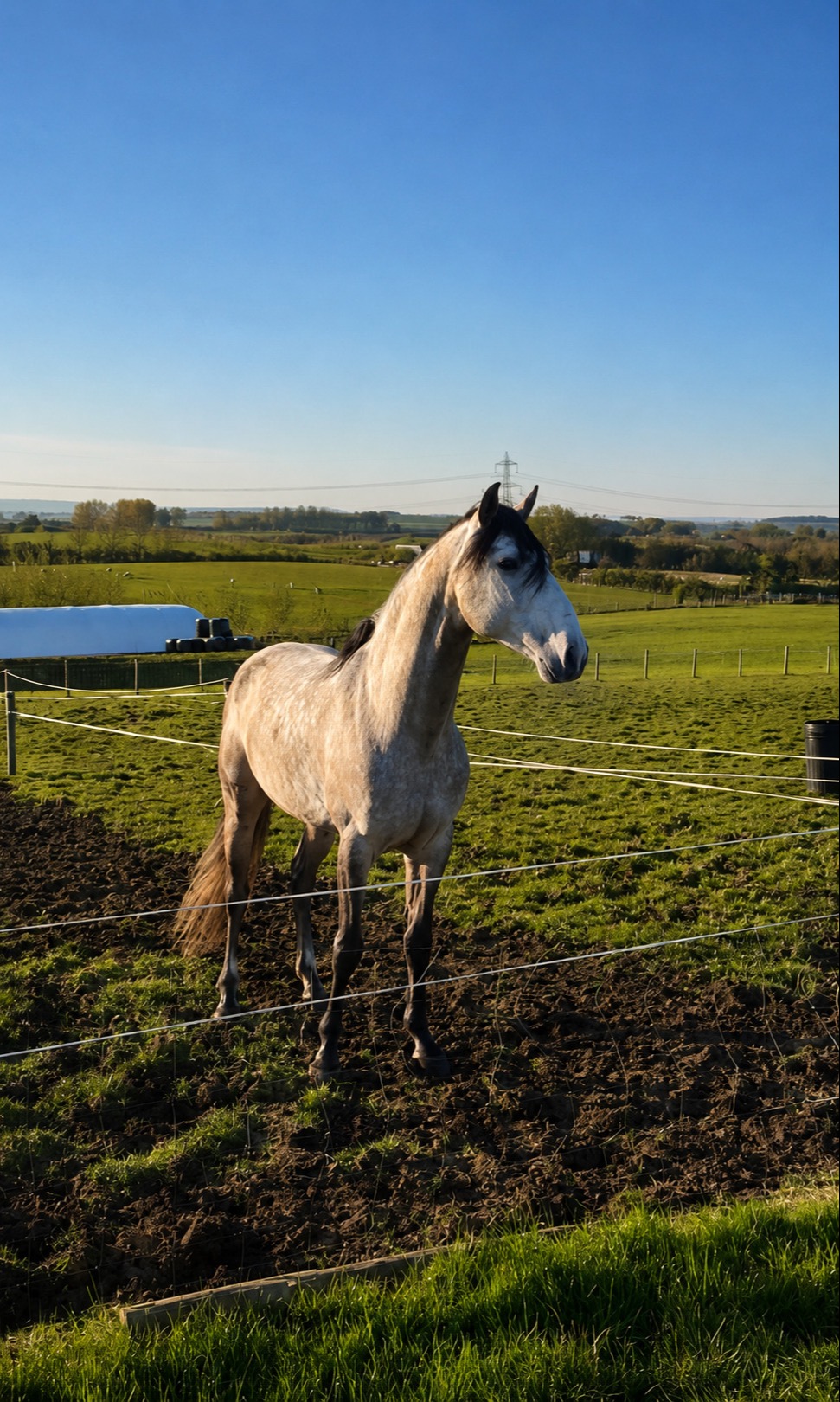 Blackburn "Centurion" Dapple Grey Stallion Spanish / Iberian Horse