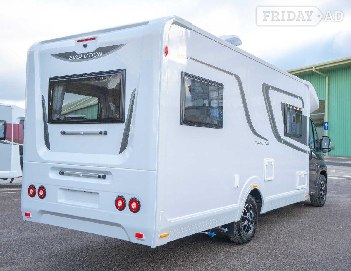 Elddis Evolution 196+ 140BHP Auto Fiat 140 Newark
