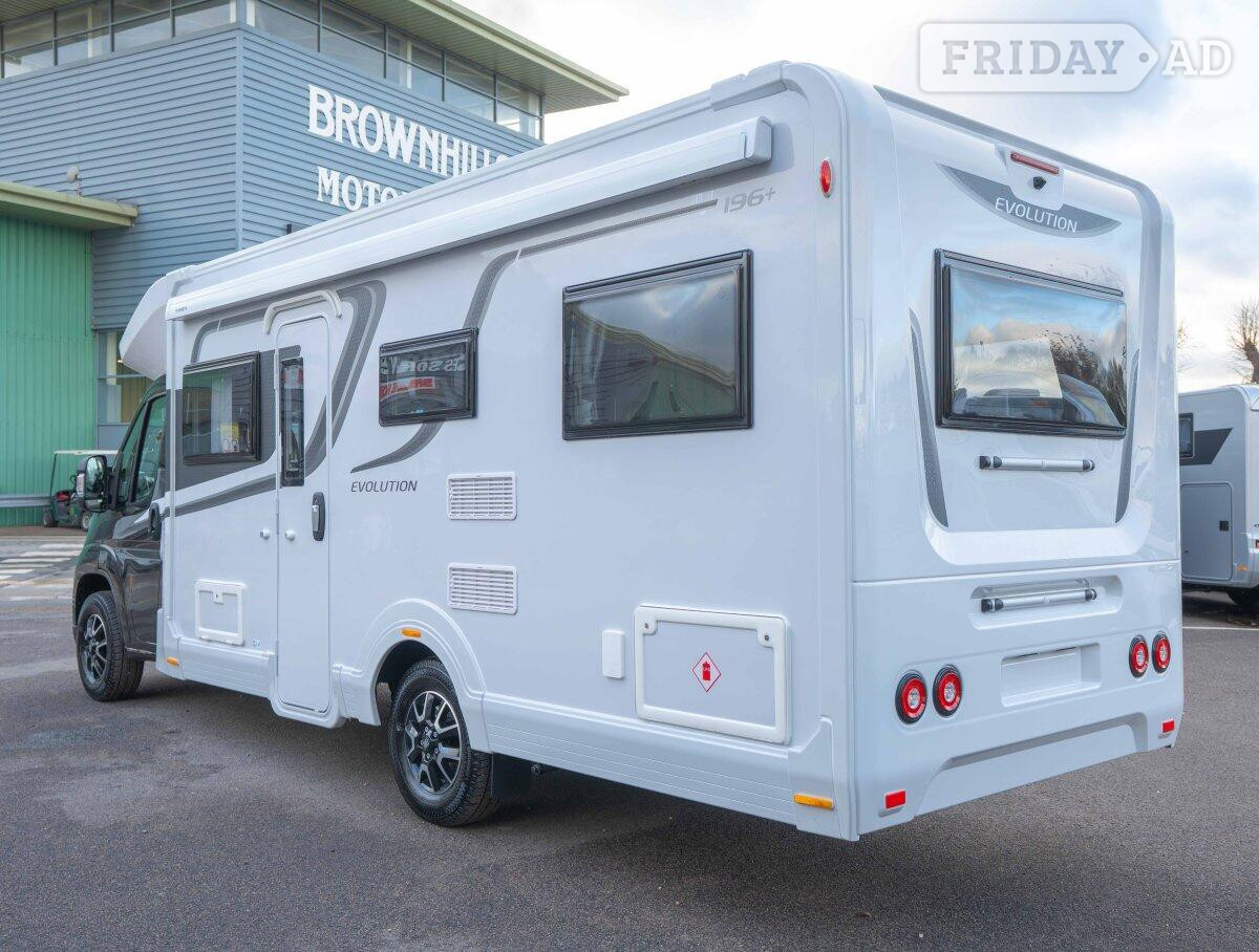 [6 berth ]Elddis Evolution 196+ 140BHP Auto Fiat 140