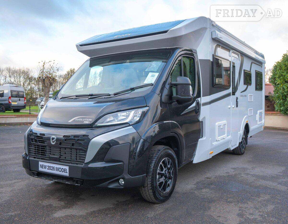 Elddis Evolution 196+ 140BHP Auto Fiat 140 2026 for sale - Motorhomes & Caravans in Newark