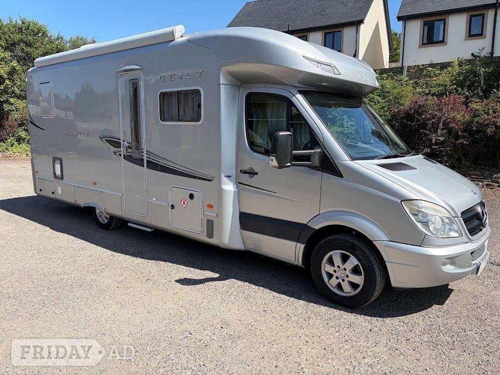 Geist Phantom Automatic  German Engineered Air Suspension   4 Berth Luxury Motorhome 2007 for sale in Preston