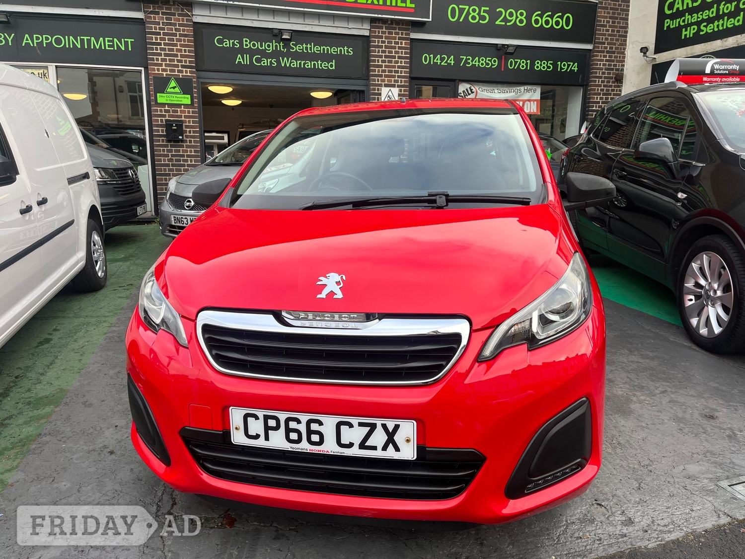 Peugeot 108 Bexhill-On-Sea