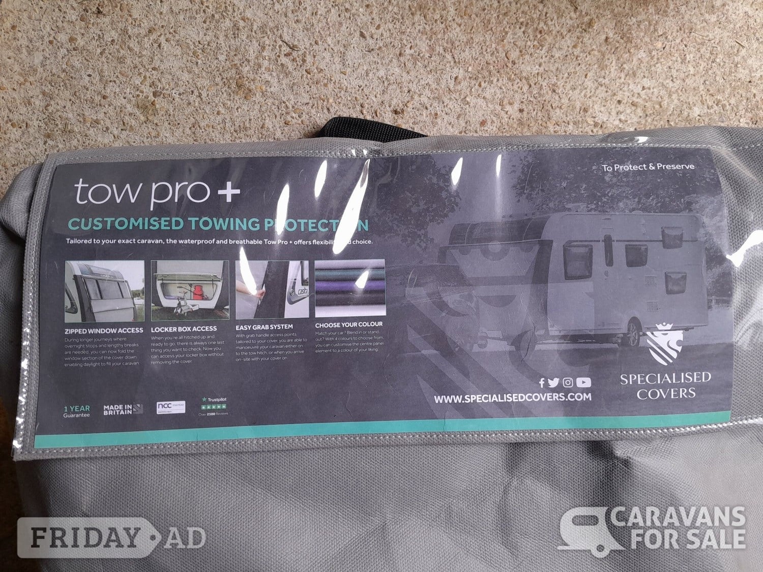 Cirencester Tow pro specialised cover 