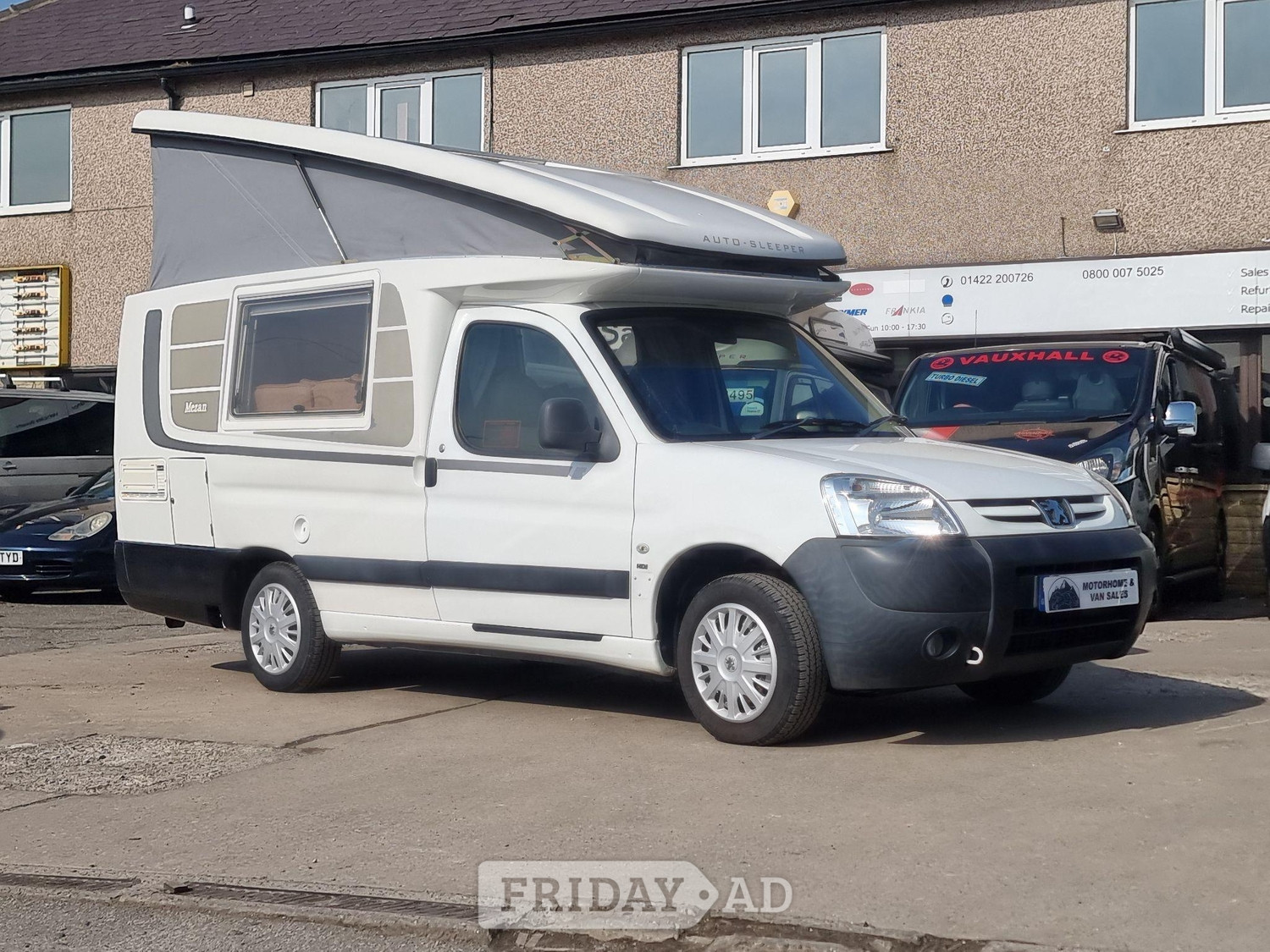 Auto-Sleepers Mezan 2 Berth Pop Top Motorhome One Owner Halifax