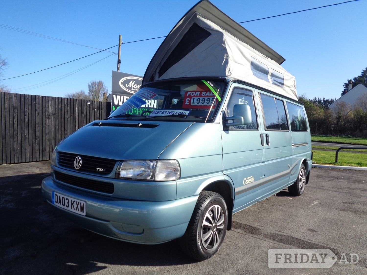 Volkswagen Bilbos 2003 - Motorhomes & Caravans