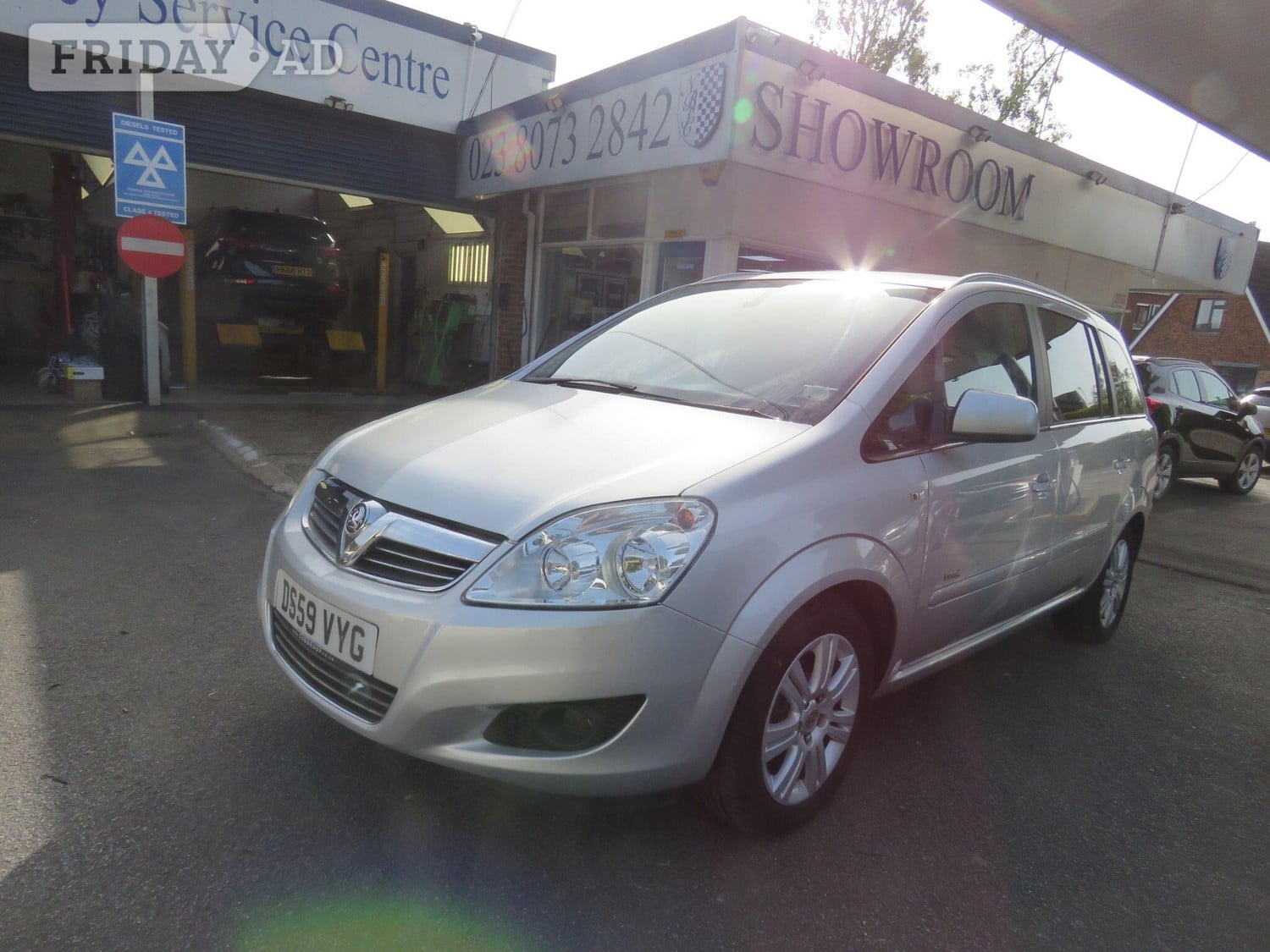 [ berth ]Vauxhall Zafira