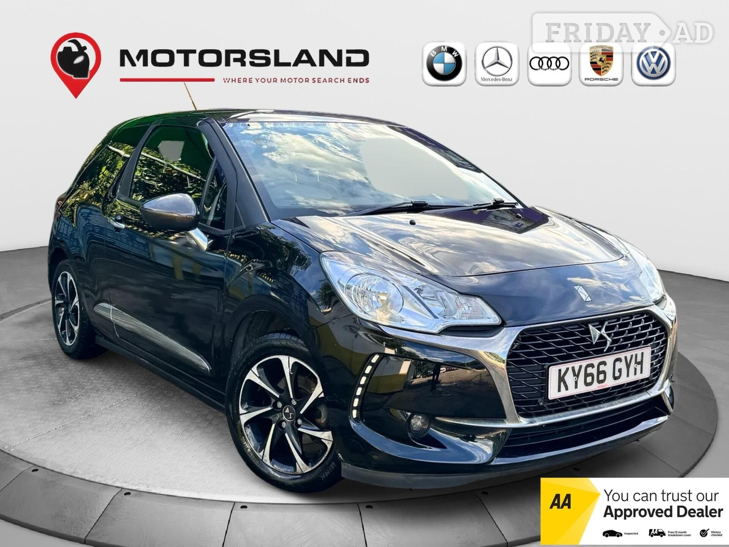 DS DS 3 2016 in Ashford