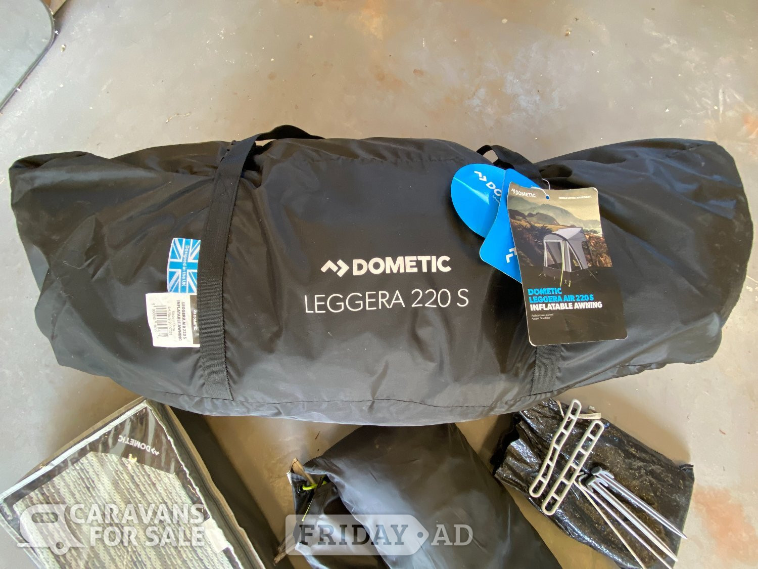 Dometic Leggera Air 220s Awning and Dometic carpet in Kingsbridge