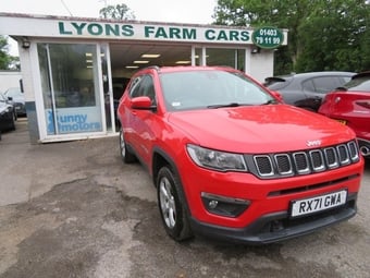 2021 JEEP COMPASS 1.4T MultiAirII Longitude SUV 5dr Petrol Automatic 4 Wheel Drive Euro 6 (s/s) (170 ps)