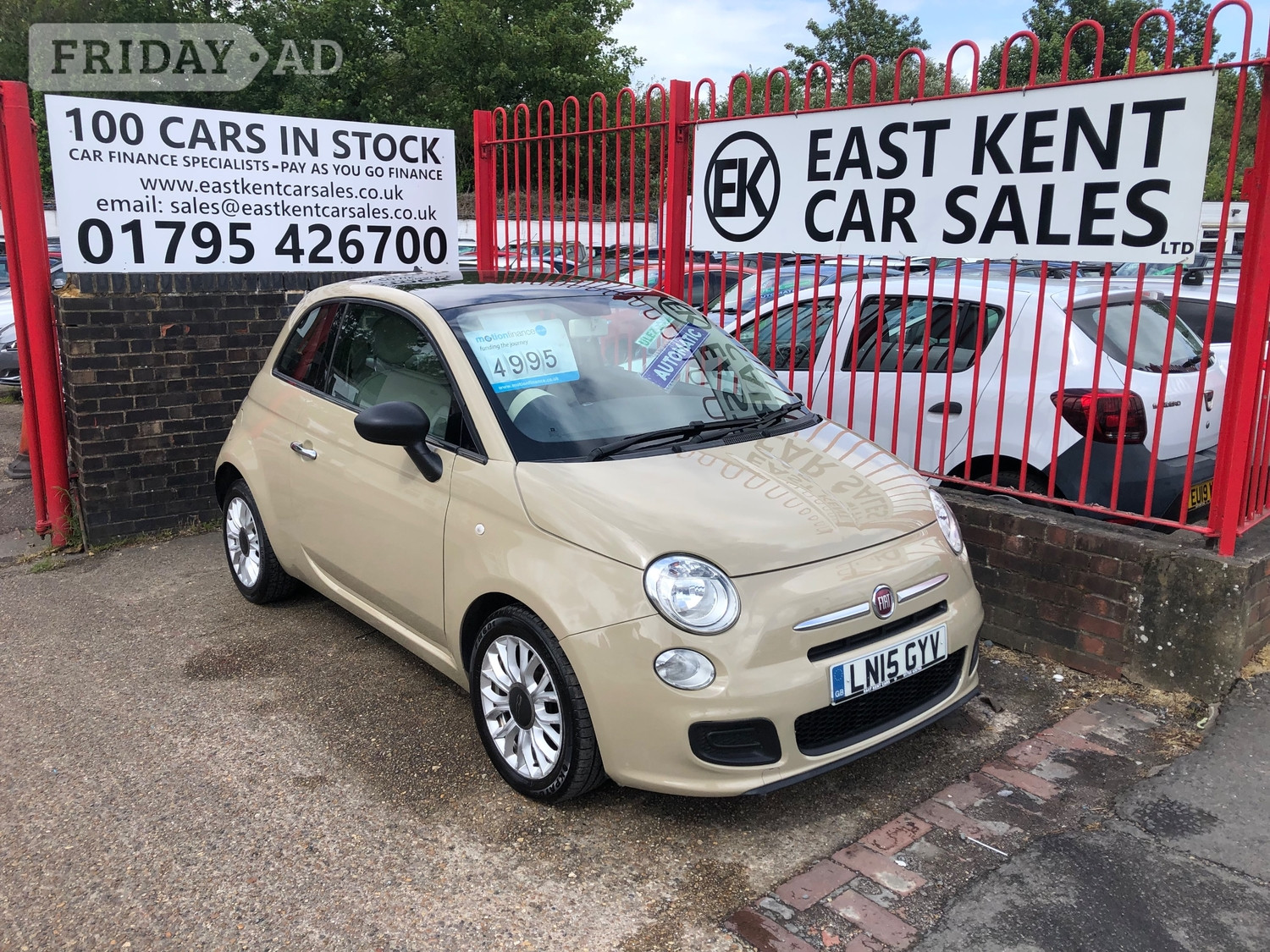 Fiat 500 2015 in Sittingbourne