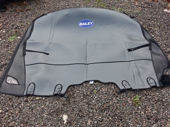Towing cover bailey caravan