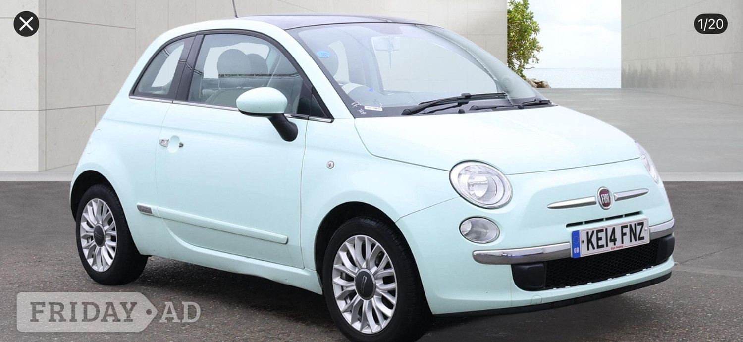 Fiat 500 2014 in Sunbury-On-Thames