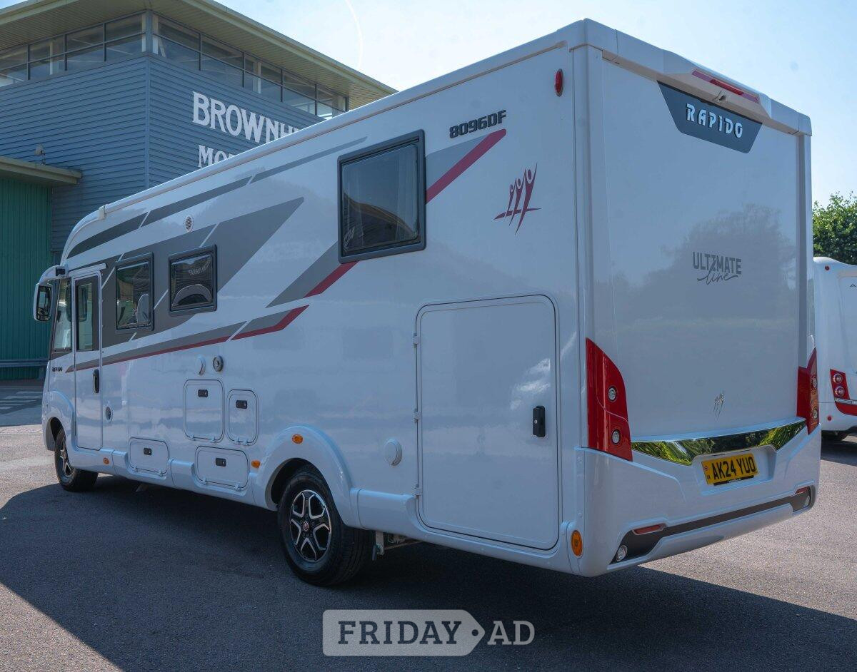 [4 berth ]Rapido 8096DF Ultimate Line 180BHP Auto Fiat 180BHP