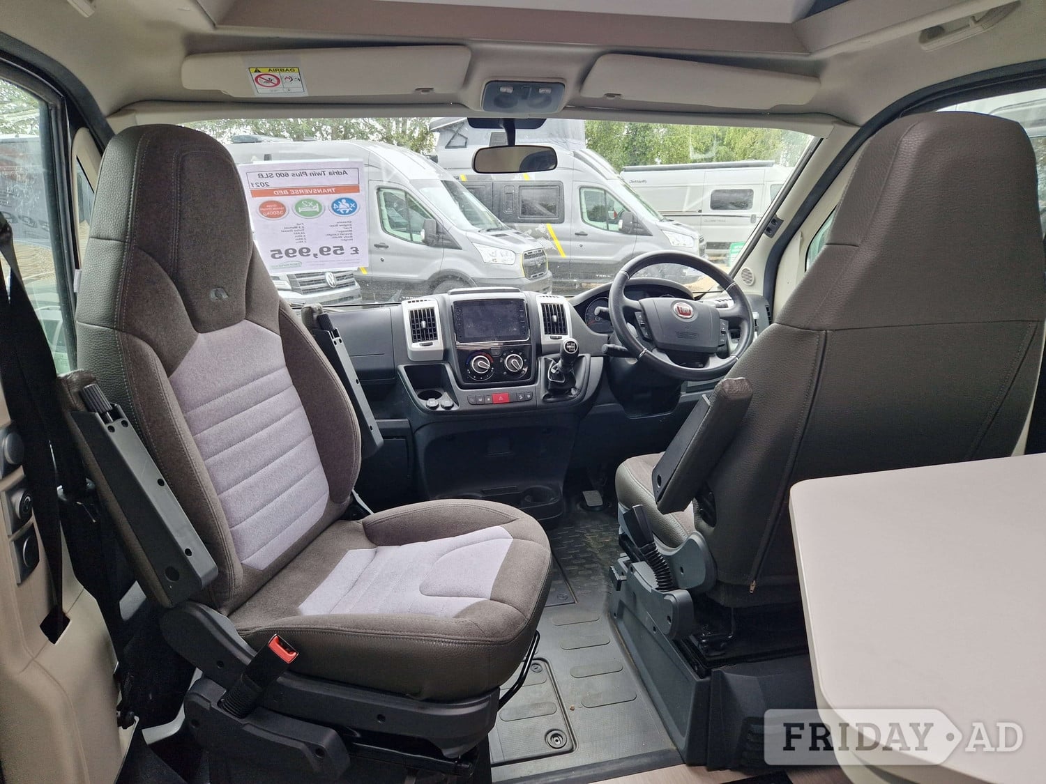 [ berth ]Adria Twin Plus 600 SPB
