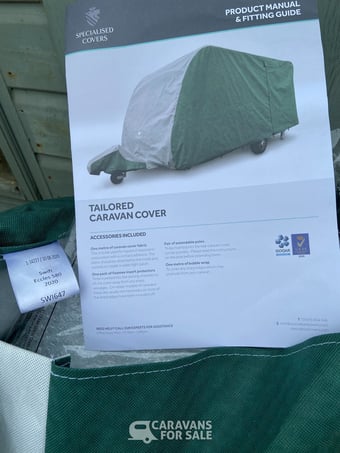 Specialised Covers full winter cover for Swift Challenger 580