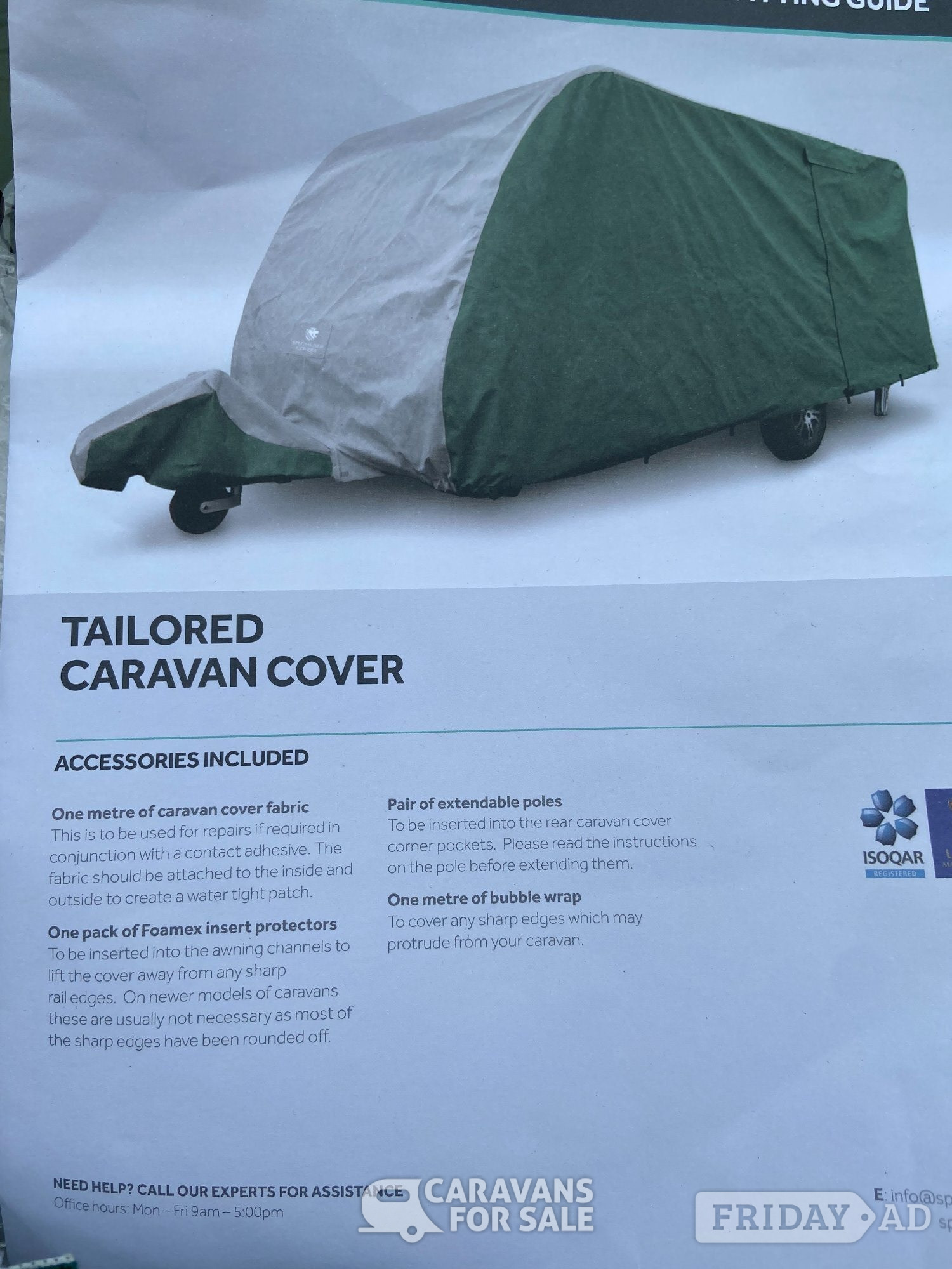 Specialised Covers full winter cover for Swift Challenger 580