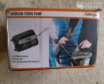Vango Black Airbeam Turbo Pump