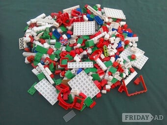 Toy building blocks.