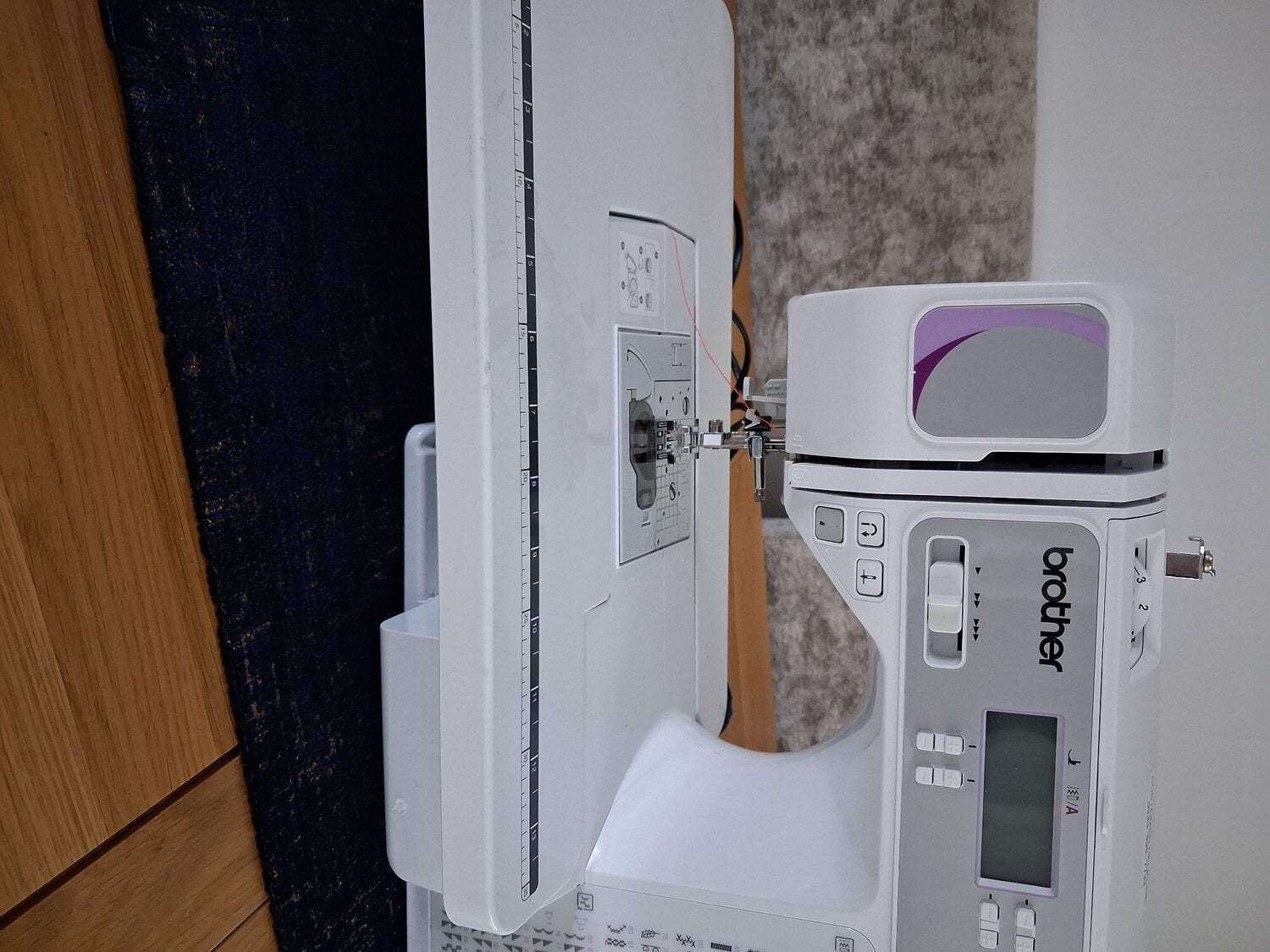 Brother FS180QC sewing machine with extension table