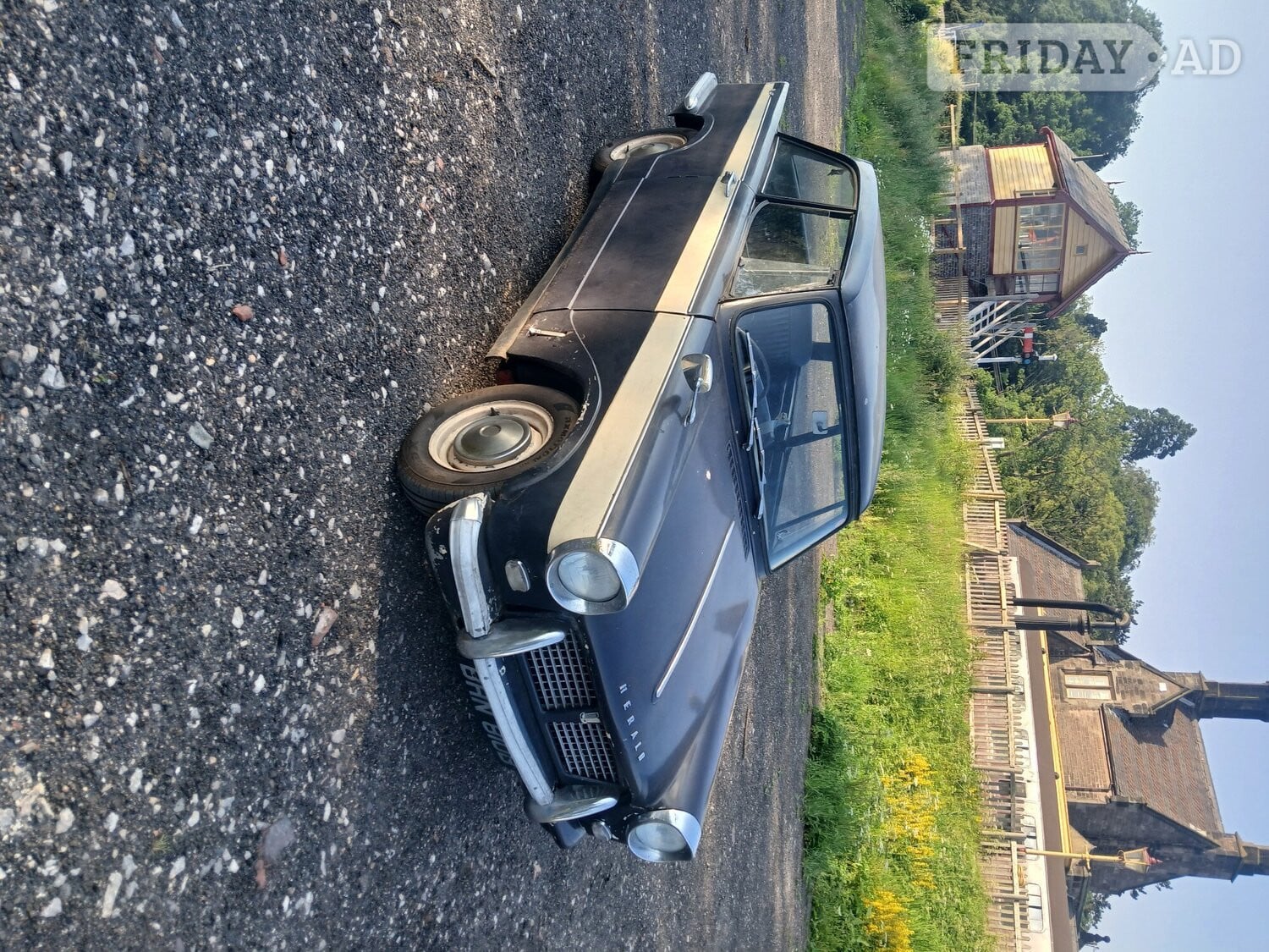 1962 Triumph Herald 1200 saloon - used frquently. (Cheap to run) in Leek