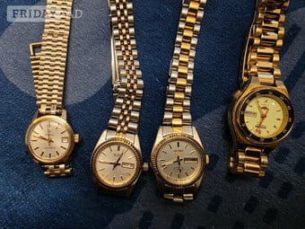 Collection of wrist watches
