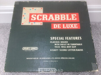 Vintage Scrabble Deluxe