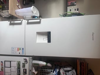 White Fridge freezer