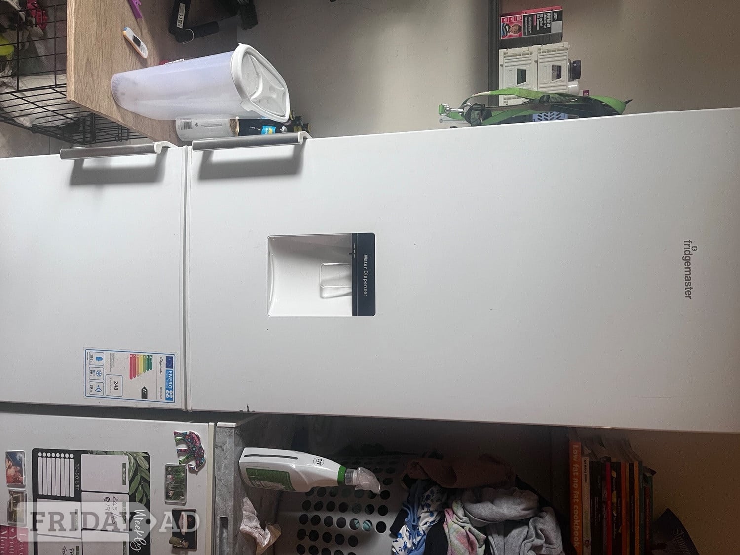 White Fridge freezer in Peterborough