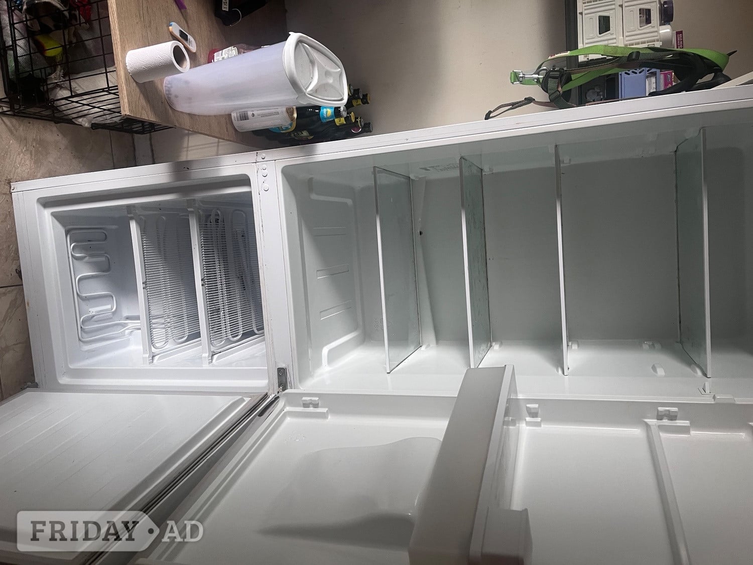Peterborough White Fridge freezer