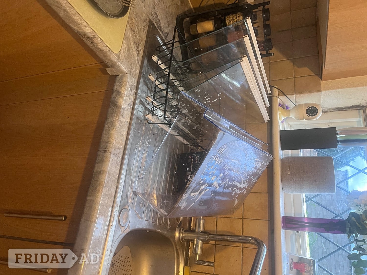 White Fridge freezer - Home Appliances