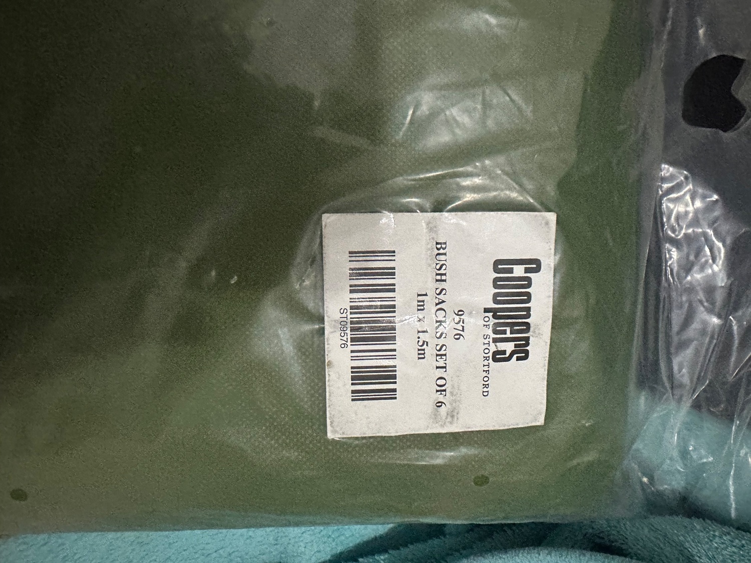 Bush sacks 1mX1.5m : set of 6