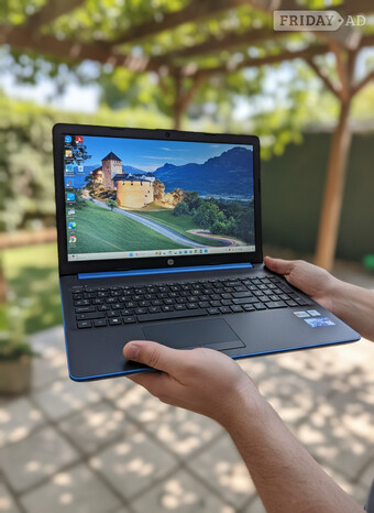 HP NOTEBOOK 15 I3 7TH GEN 8GB DDR4 RAM 256GB M.2 nvme + 500GB HDD