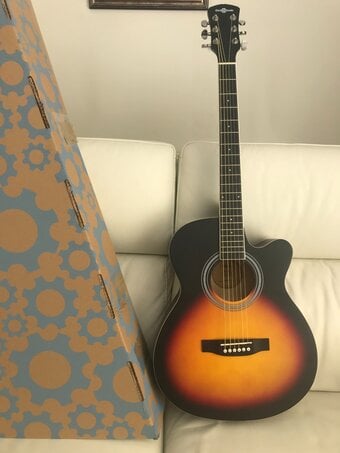 New Acoustic Cutaway Guitar