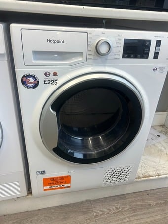 HOTPOINT 9KG HEAT PUMP DRYER