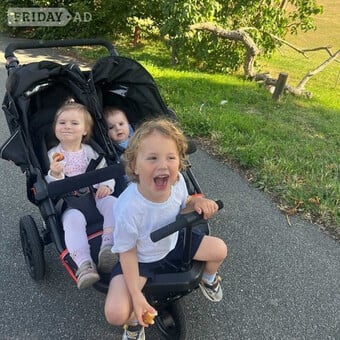 Premium Double Pushchair for Twins & Toddlers | Out n About UK
