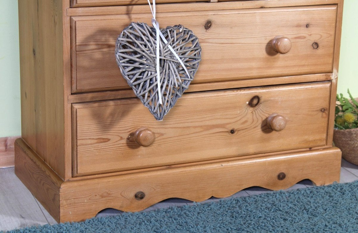 Hailsham UK Delivery - Farmhouse Pine Chest Of Drawers With Blemishes